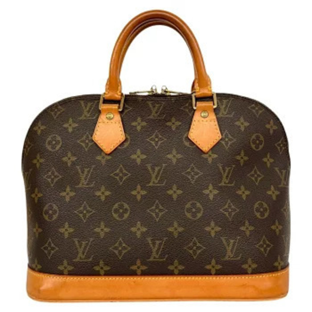 LOUIS VUITTON Monogram Alma Brown Handbag